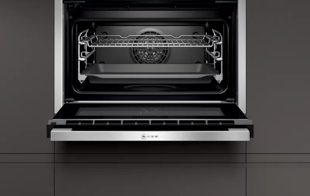 NEFF N 90 Horno compacto con vapor Ancho 60 cm, Acero inoxidable C18FT48H0  (Solicitar estimación de entrega) - Cocinas italianas en Lanzarote | Área  Estudio Cocinas